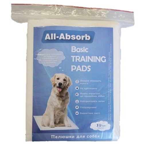 All-Absorb Basic пелюшки для собак 10 шт. (арт 65520) - 1
