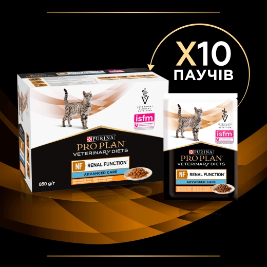 Purina Pro Plan NF Renal Function Chicken вологий корм для котів 85 г (арт 7613035221062) - 5