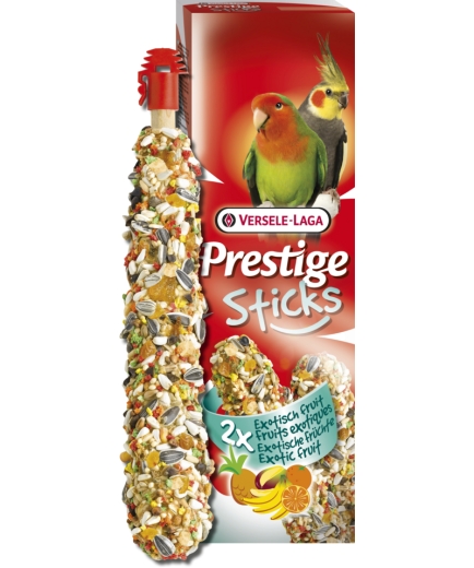 Versele-Laga Prestige Sticks Big Parakeets Exotic Fruit ласощі для папуг 140 г (арт 223123) - 2