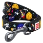 Поводок WAUDOG Nylon, "NASA", Ш 20 мм, Дл 122 см, M (арт 4914) - 1