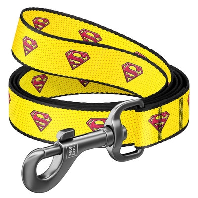 Повідець WAUDOG Nylon, "Супермен 2", Ш 15 мм, Дл 122 см, S (арт 0115-2014) - 1
