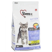 1st Choice Kitten Healthy Start сухой корм для котят всех пород с курицей 2.72 кг (арт ФЧККН2_72)