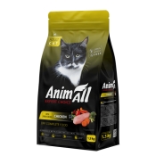 Animall Cat Fresh Chicken сухой корм для кошек со свежей курицей 1.5 кг (арт 178595)