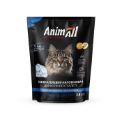 AnimAll Deluxe Блакитна долина наповнювач силікагелевий для котячих туалетів 3.8 л (арт 109196)