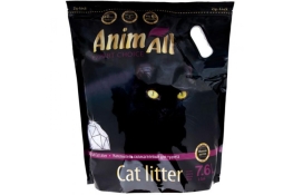 Animall Premium Фіолетовий аметист наповнювач силікагелевий для котячих туалетів з квітковим ароматом 7.6 л (арт 42037)