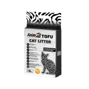 AnimAll Tofu наповнювач соєвий для котячих туалетів з активованим вугіллям 6 л (арт 174246)