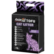 AnimAll Tofu Lavender наповнювач соєвий для котячих туалетів з ароматом лаванди 10 л (арт 158202)