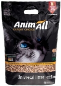 AnimAll наповнювач деревний для котячих туалетів без запаху 5.3 кг (арт 111290)
