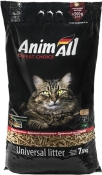 AnimAll наповнювач деревний для котячих туалетів без запаху 7.5 кг (арт 111293)