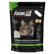AnimAll Зелений Смарагд наповнювач для котячих туалетів силікагелевий 3.8 л (арт 180206)