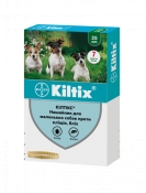 Elanco Kiltix ошейник от блох и клещей для собак 35 см (арт 17097)