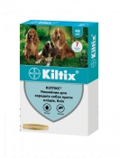 Elanco Kiltix ошейник от блох и клещей для собак 48 см (арт 17098)