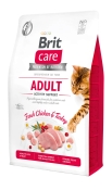 Brit Care Adult Activity Support беззерновой сухой корм для высокоактивных взрослых котов 0.4 кг (арт 171299/0839)