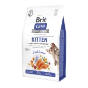 Brit Care Kitten Gentle Digestion Strong Immunity беззерновой сухой корм для котят 2 кг (арт 172542)