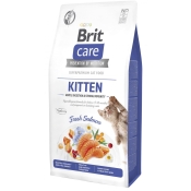 Brit Care Kitten Gentle Digestion Strong Immunity беззерновой сухой корм для котят 7 кг (арт 172543)