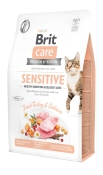 Brit Care Sensitive HDigestion беззерновой сухой корм для кошек с чувствительным ЖКТ 7 кг (арт 171281/0693)