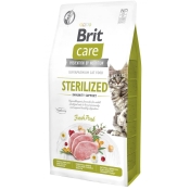 Brit Care Sterilized Immunity Support беззерновой сухой корм для стерилизованных котов 7 кг (арт 172546)