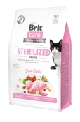 Brit Care Sterilized Sensitive беззерновой сухой корм для стерилизованных кошек 0.4 кг (арт 171291/0778)