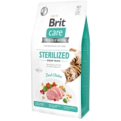 Brit Care Sterilized Urinary Health беззерновой сухой корм для здоровья почек/мочевыводящих путей 0.4 кг (арт 171287/0747)