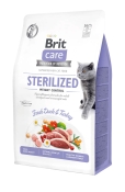Brit Care Sterilized Weight Control беззерновой сухой корм контроль веса стерилизованных кошек 7 кг (арт 171293/0785)