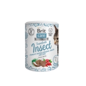 Brit Care Cat Snack Superfruits Insect лакомство для кошек с насекомыми, 100 г (арт 100652)