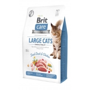 Brit Care Large cats Power & Vitality беззерновой сухой корм для кошек крупных пород 0.4 кг (арт 171311/0921)