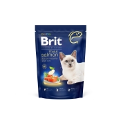 Brit Premium by Nature Cat Adult Salmon сухой корм для взрослых кошек 0.8 кг (арт 171852)