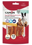 Camon Dog Treats Sticks Wrapped With Chicken&Cod ласощі для собак палички з яловичої шкіри обмотані куркою та тріскою 70 г (арт AB263)