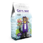 Cat's Way Lavender наповнювач бентонітовий для котячих туалетів з ароматом лаванди 10 л (арт 10л  C WAY Фиолет)