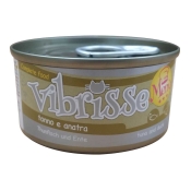 Vibrisse Menu Tuna&Duck влажный корм для кошек тунец с уткой в соусе 70 г (арт C1018083)