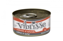 Vibrisse Salmon in Water влажный корм для кошек с лососем в собственном соке 70 г (арт A1018774)