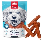 Wanpy Chiken Sausages Dog лакомство для собак, куриные сосиски 100 г (арт SA-01H)