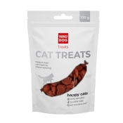 Waudog Treats Happy Cat Лососевые жевательные сердечки лакомство для кошек 100 г (арт 4444)