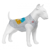 WAUDOG Clothes майка для собак, рисунок "Флаг", XS25, B 35-40 см, С 20-25 см (арт 292-0229)