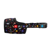 Намордник WAUDOG Nylon, "NASA", пласт. фастекс, размер №1, О 14-20 см (арт 5388)