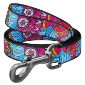 Повідець WAUDOG Nylon, "Літо" , Ш 20 мм, Дл 122 см, M (арт 4603)