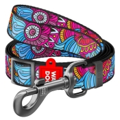 Повідець WAUDOG Nylon, "Літо", регульований, Ш 20 мм, Дл 152-183 см, M (арт 5326)