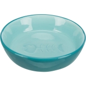 Trixie Ceramic Bowl керамическая миска для котов с рыбкой 0.2 л (арт 24492)