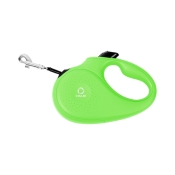 Collar Light green поводок-рулетка для собак салатовая со светоотражающей лентой размер L (арт 81265)