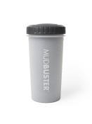 Dexas Mudbuster Lidded лапомойка для собак большая с крышкой, светло-серый 22 см (арт PW720L-429)