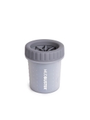 Dexas Mudbuster Lidded лапомойка для собак маленькая без крышки, светло-серая 11 см (арт PW700429)