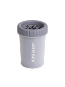 Dexas Mudbuster Lidded лапомойка для собак средняя без крышки, светло-серая 15 см (арт PW710429)