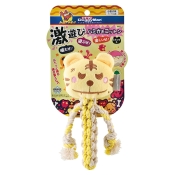 DoggyMan Cotton Tiger іграшка для собак м’яка тигр з пищалкою 18x3.5x8 см S (арт 85798)