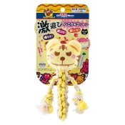 DoggyMan Cotton Tiger іграшка для собак м’яка тигр з пищалкою 15x3x7 см SS (арт 85797)