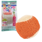 DoggyMan Loofah Ball іграшка для собак жувальна для чищення зубів з люфи 6x6.5 см (арт 85391)