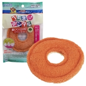 DoggyMan Loofah Doughtnut іграшка для собак жувальна для чищення зубів з люфи 10x10 см (арт 85393)