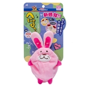 DoggyMan Rabbit іграшка для собак м’яка кролик з пищалкою 17x11.5x4 см (арт 85858)