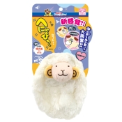 DoggyMan Sheep іграшка для собак м’яка вівця з пищалкою 13x11.5x4 см (арт 85859)