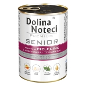 Dolina Noteci Dog Premium Senior Veal влажный корм для пожилых собак с телятиной, морковью и тимьяном 400 г (арт DN 400 (066))