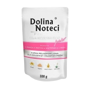 Dolina Noteci Puppy Premium Small Breed With Heart & Liver влажный корм для собак с сердцем индейки и гусиной печенью 100 г (арт DN 100 (991))